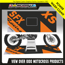 Bike Mat MX KTM SX SXF Motocross 50cc 65cc 85cc 125cc 250cc 450cc 1600mm x 800mm