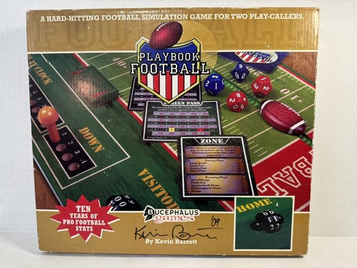 Autographed playbook football - autographed,