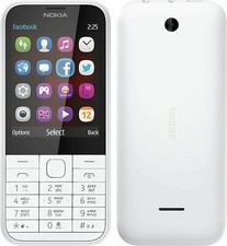 New Condition Nokia 225 - White (Unlocked) Mobile Phone+ Warranty UK seller