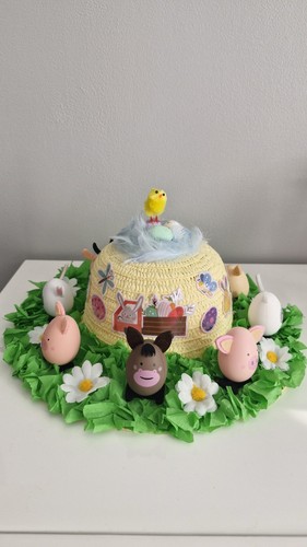 Easter bonnet hat - hat, farm