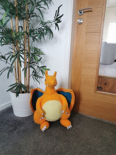 Pokemon charizard large plush - large,