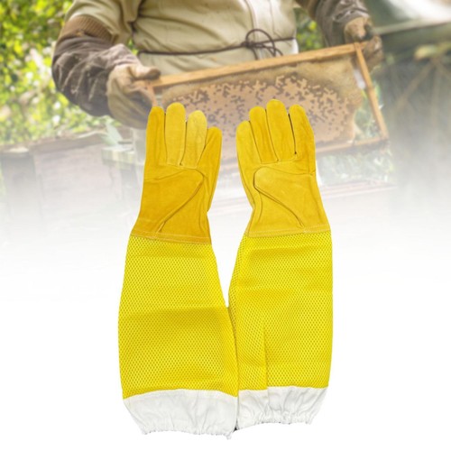 Beekeeper gloves with - gloves, vented