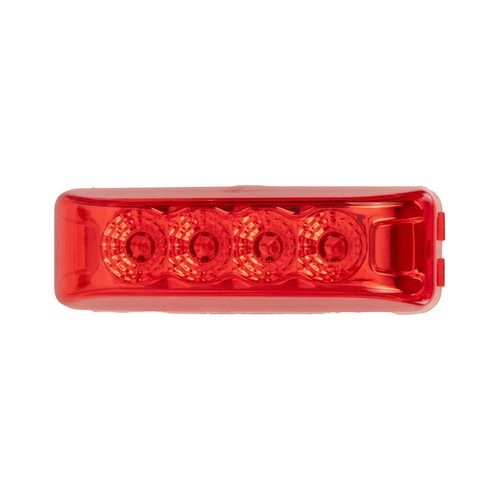 Red led clearance marker - 4",