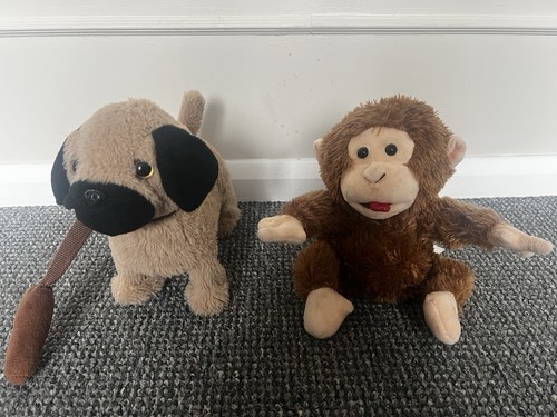 Talking moving monkey dog - monkey, &