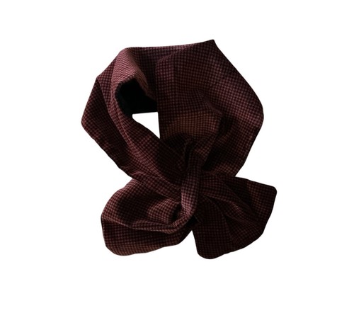 Tie rack velvet scarf - tie,
