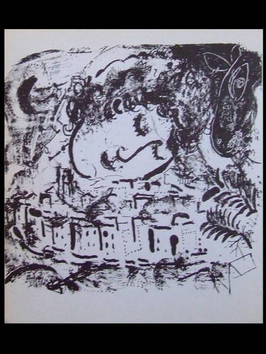 Chagall the village 1957 - chagall,,