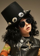 Kids size 1980s rockstar slash - kids,