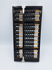 Vintage Abacus Chinese 91 Beads Wood Frame No Branding 28.5 X 14cm Black 