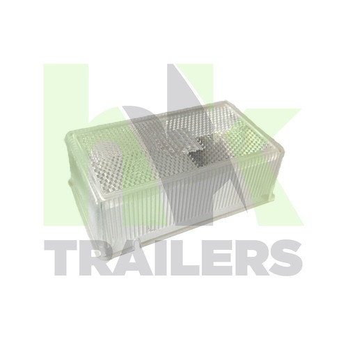Front marker light lens only - lens,