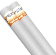 2x White Single Swimming Pool