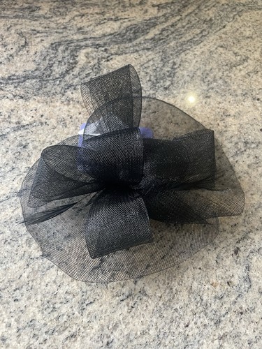 Claire black net - claire’s, feather