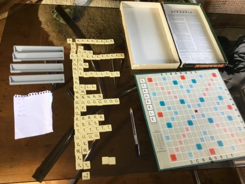 Vintage 1955 scrabble - 1955,