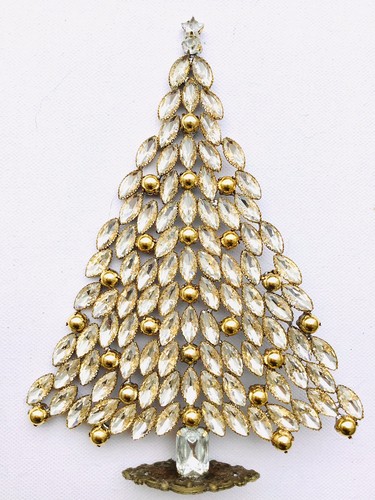 Rhinestone xmas tree - rhinestone, stand