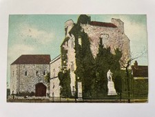 Old Prison, Southampton - Vintage Fine Art Postcard, Posted 1912