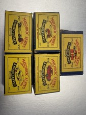 5 x Lesney Matchbox Moko Original Empty Boxes. VG Condition. 1-75. No Cars. 