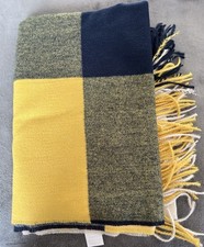 Joules Yellow And Navy Scarf BNWOT