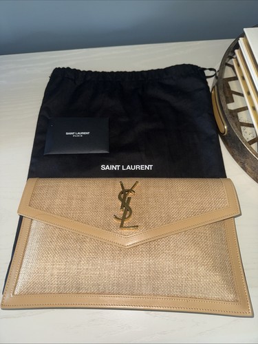 Saint laurent uptown raffia - laurent,