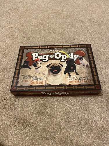 Pug opoly board - pug-opoly,