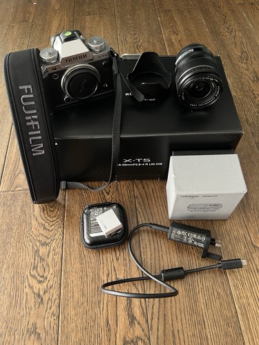 Fujifilm silver xf - x-t5, +