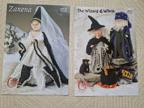 Pair knitting patterns - of, doll