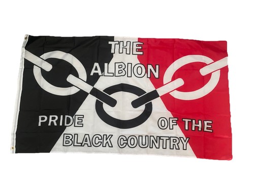 West bromwich albion flag - bromwich,