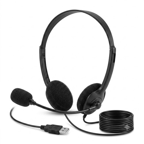 Usb wired headset with - usb,