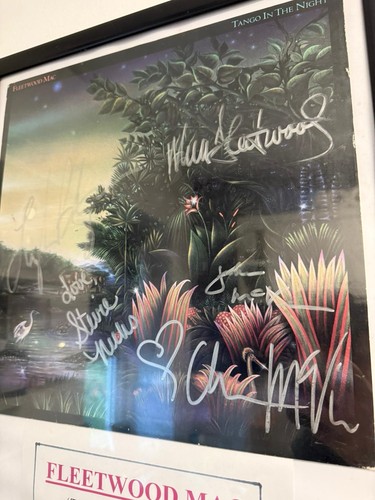 Fleetwood mac signed tango - signed,