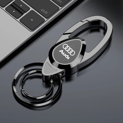 Audi car genuine keyring metal - genuine,