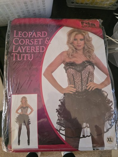Leopard corset layered tutu - layered,