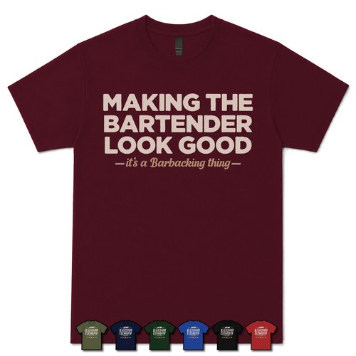 Making the bartender look good - making,