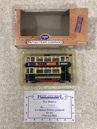 Corgi great british tram - great,