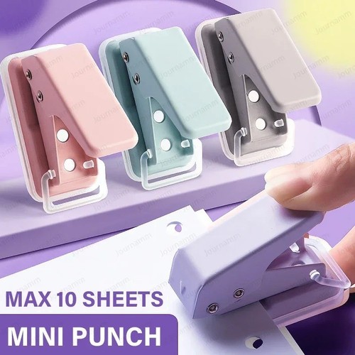 Hole punch metal hand held - punch, one