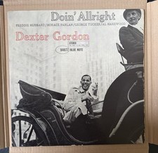 Dexter Gordon - Doin’ Alright - Mono NY Labels - Ear & RVG - Blue Note