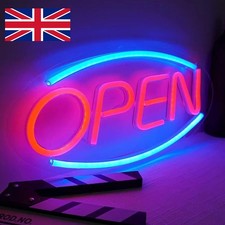 LED Neon Sign Lights OPEN Bar