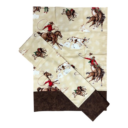 Western cowboy pillowcase set - western,