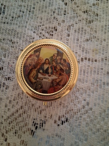 Gold toned catholic - catholic, communion