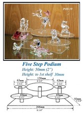  Glass display stands for