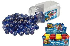 90+1 Glass Marbles Toy in a