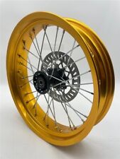 Pit Bike 17" Gold Wide Alloy