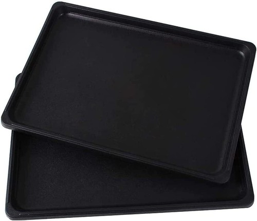 Replacement black plastic tray - black,