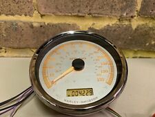 Genuine Harley-Davidson SPEEDOMETER 5" Dual MPH KPH Calib Silver 67242-04C