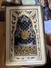 1881 Antique Judaica Jewish Prayer Book Gilded Vintage Gold Ivory Religion