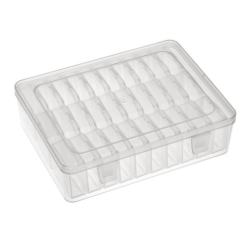 Compartments clear plastic - 30,