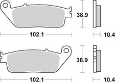 SBS Brake Pads Front For