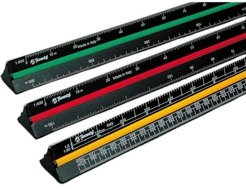 Tecnostyl triangular scale - tecnostyl,