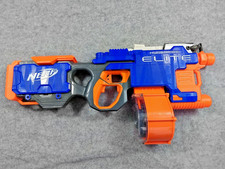 Nerf Hyperfire Blaster With Drum Magazine No Bullets Sku K30