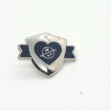 Lapel or Hat Pin The Coffee Bean & Tea Leaf CBTL Enamel Pin Blue And Silver Tone