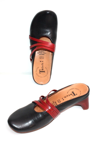 Think aida vintage mules - think,