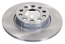 2x Febi Rear Solid Brake Discs