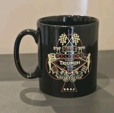 Tams Triumph Black Mug Welcome